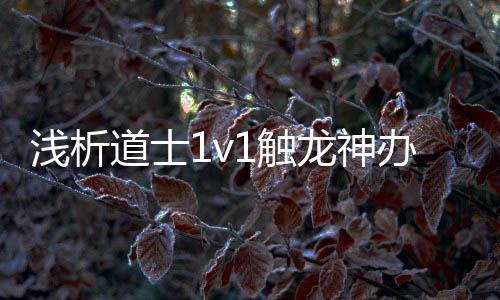 浅析龙神办法道士1触
